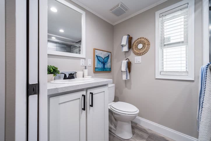 The avalon | 11341a | ansi bathroom home features