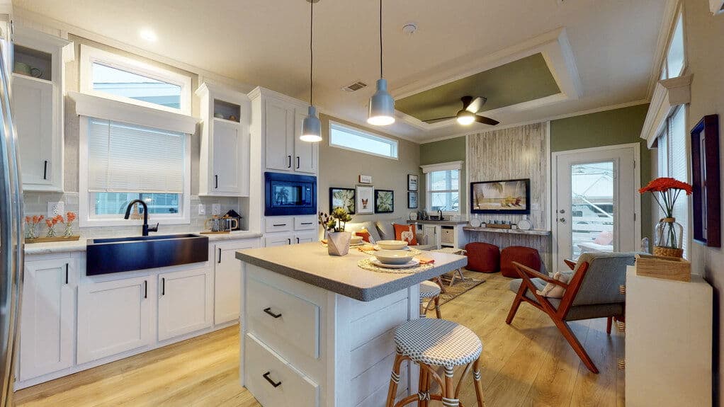 Lake charles two | 13371a | hud kitchen home features