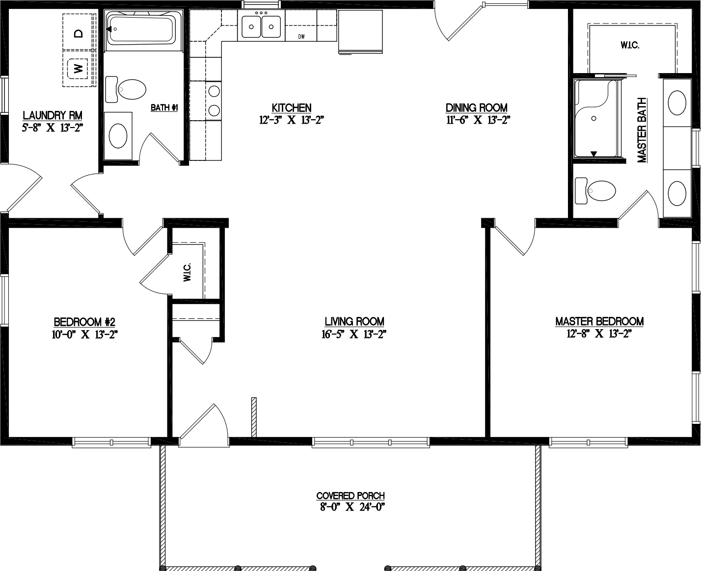 Sunset ridge 2844 floor plan home features