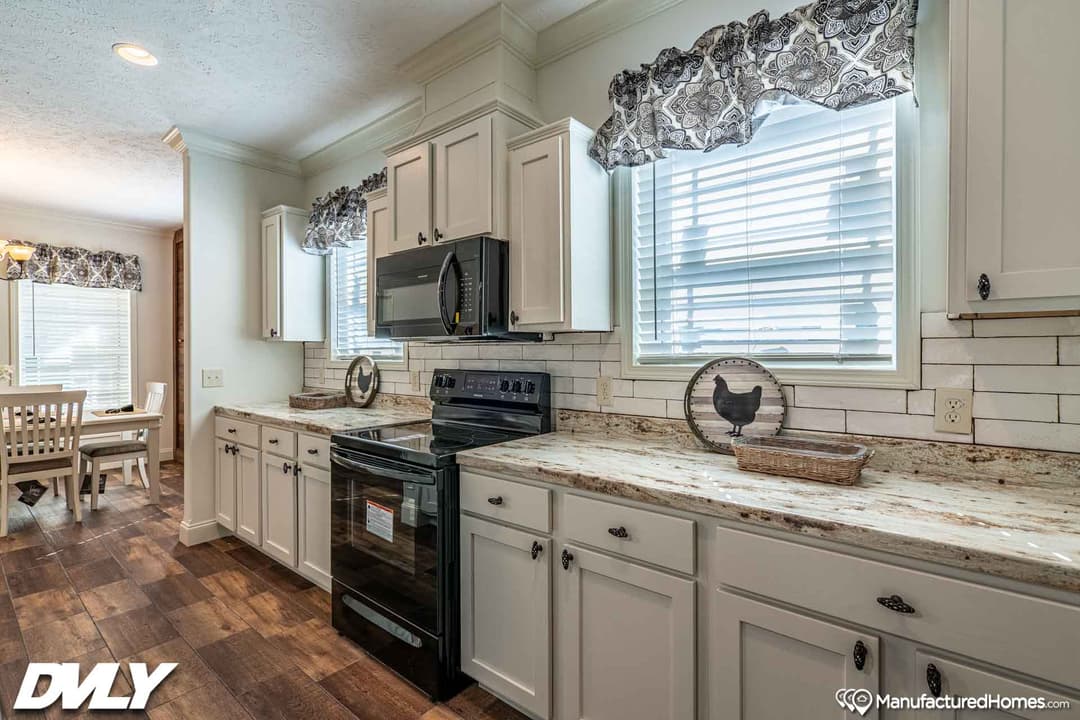 Orchard house (study) kitchen home features