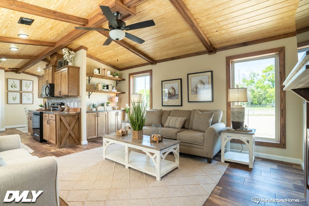 The lodge 4 interior home features