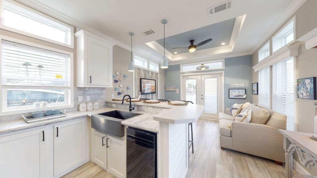 The berkley | 13381b | hud kitchen home features