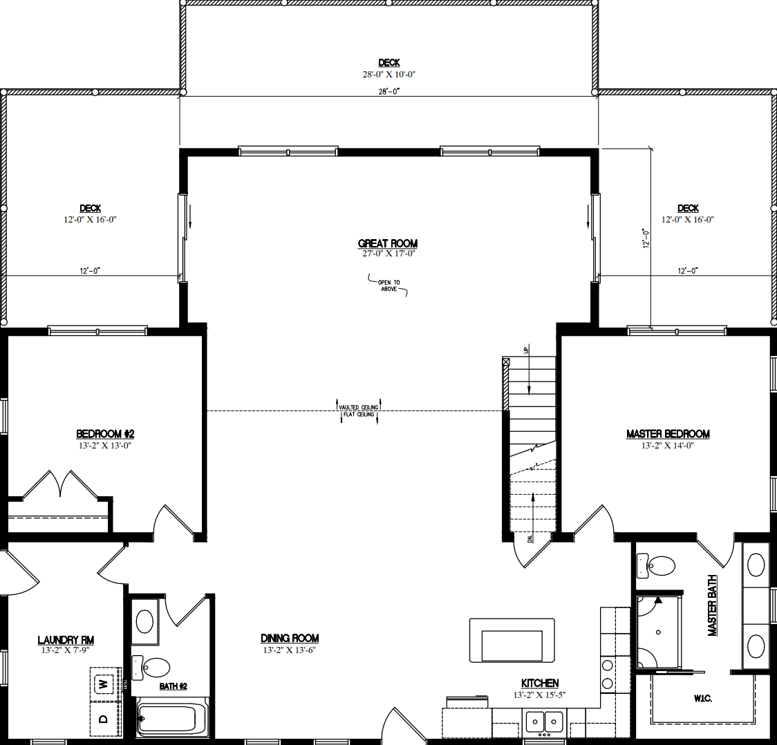 Canyon lodge 2852 floor plan home features
